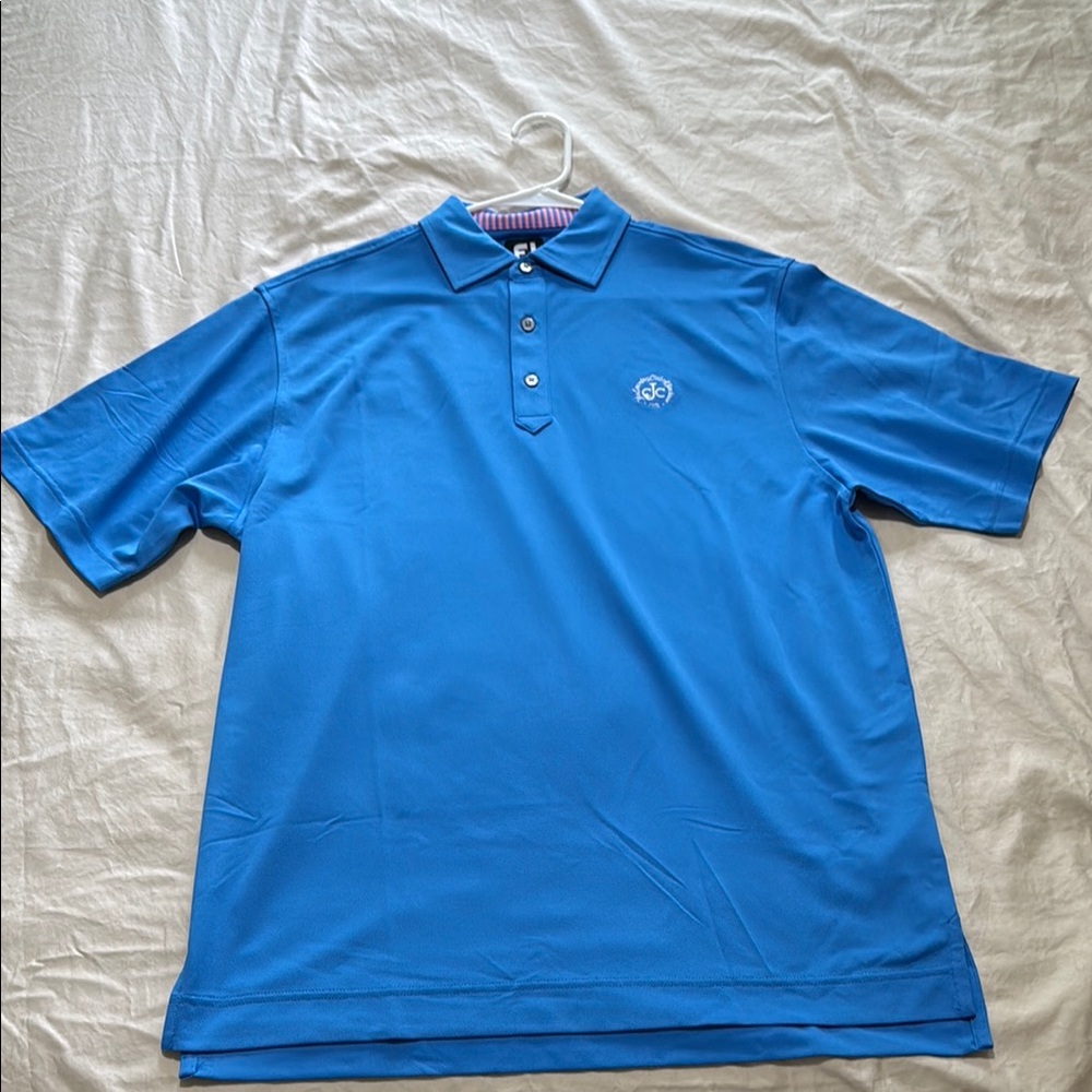 FootJoy Blue Polo Shirt Classic Style